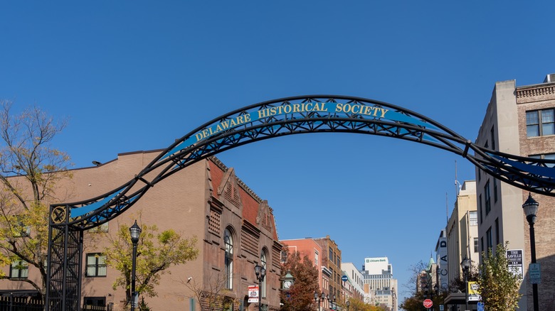 delaware historical society arch