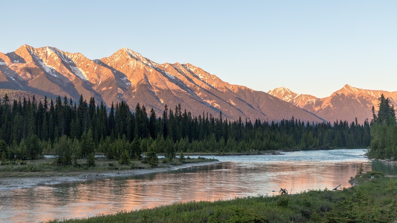 Sunset in Banff National Park