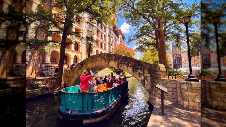 River Cruise on the San Antonio River in Texas.