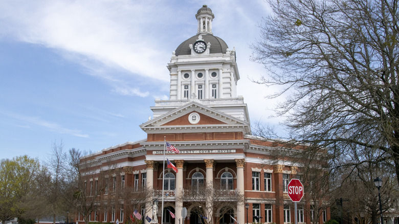 The courthouse in Madison, Georgia