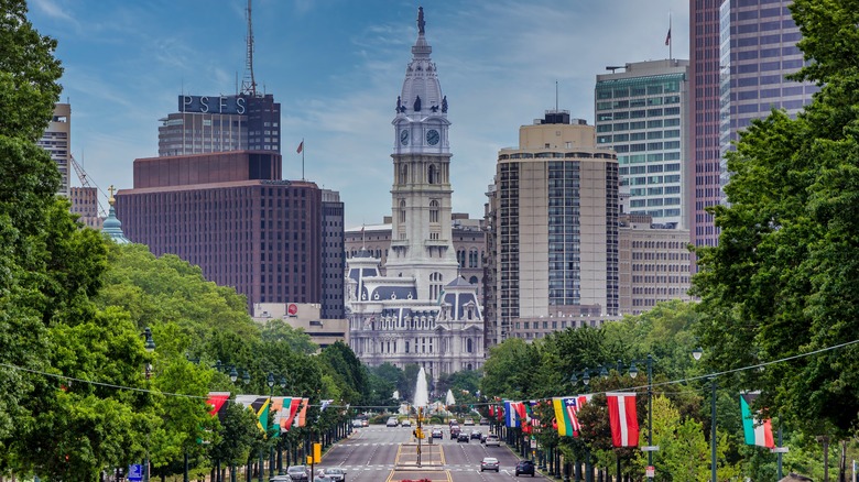 City view of Philadelphia, Pennsylvania