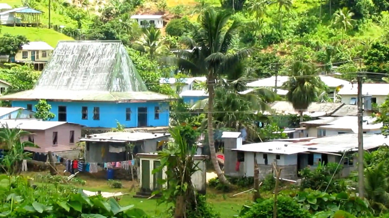 chief's home in Lovoni Village