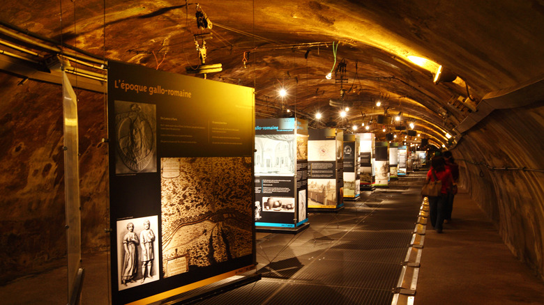 Exhibits at the Paris Sewer Museum