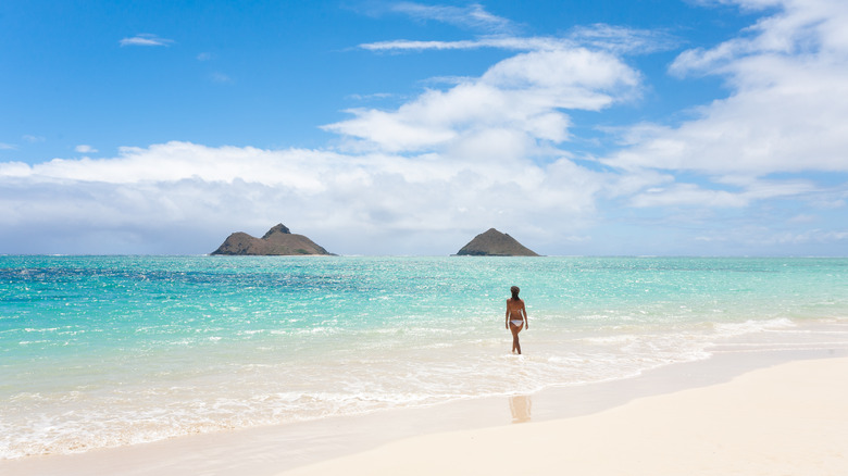 Lanikai beach, Oahu, Hawaii