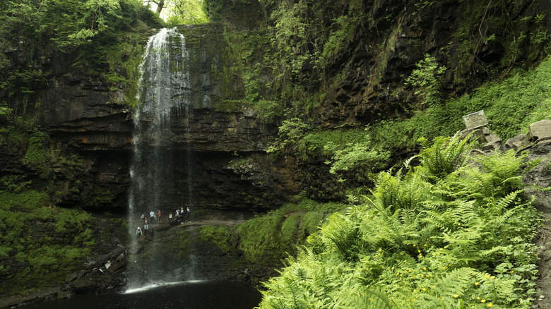 Henrhyd Falls Wales Brecon Beacons National Park