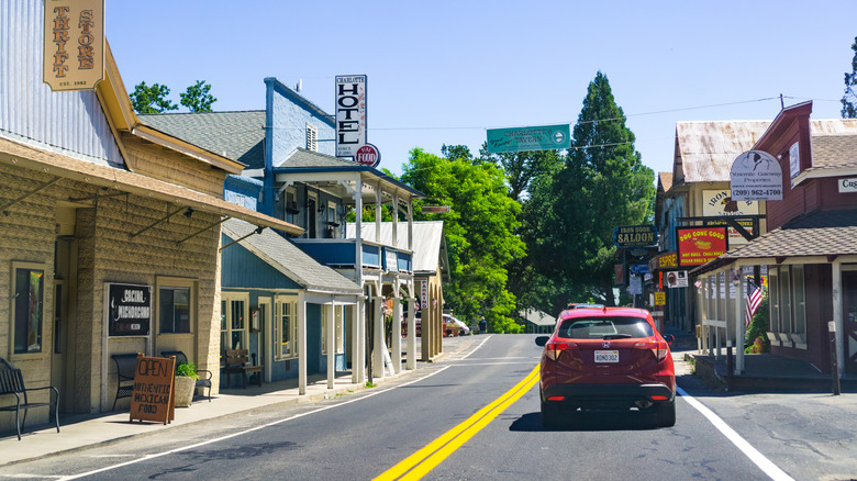 Downtown Groveland, California