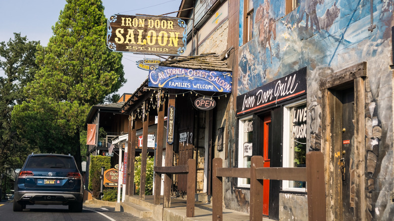 Iron Door Saloon in Groveland, California