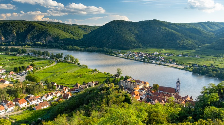 Danube River through the Wachau Valley