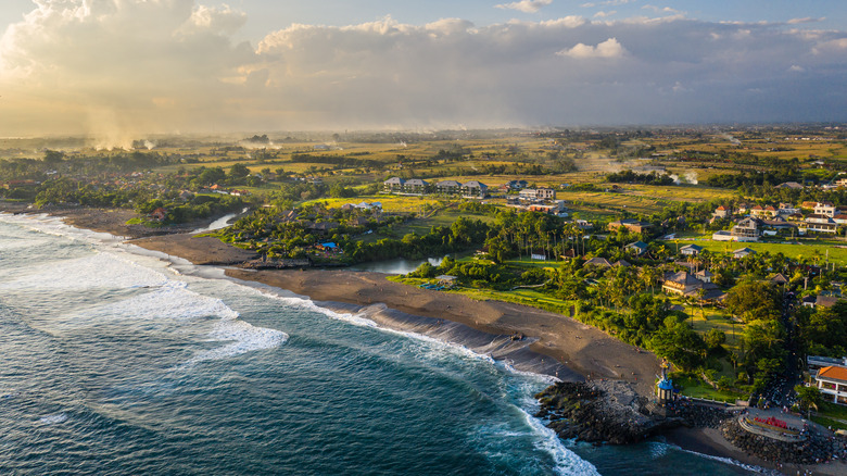 North Canggu beach near Pererenan