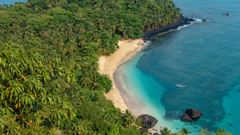 São Tomé and Príncipe beach