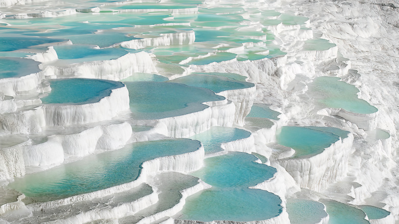 The terraces of Pamukkale