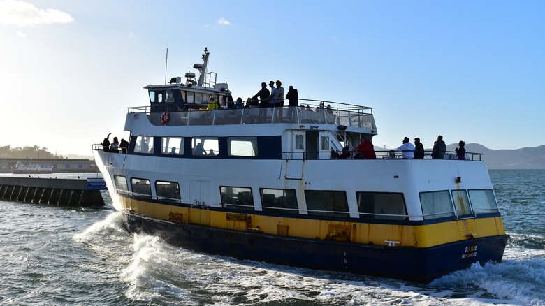 Blue & Gold Fleet ferry in California