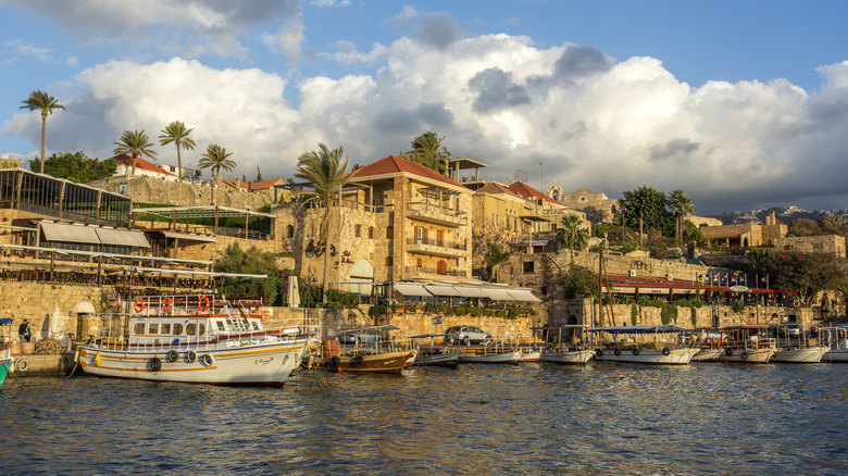 The old port in Byblos, Lebanon