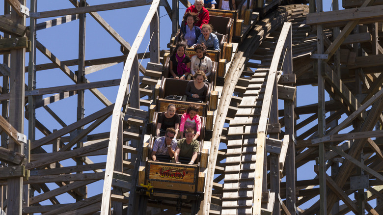 Passengers on Boardwalk Bullet