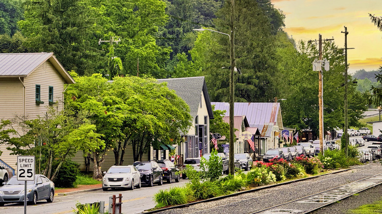 Downtown Dillsboro, North Carolina