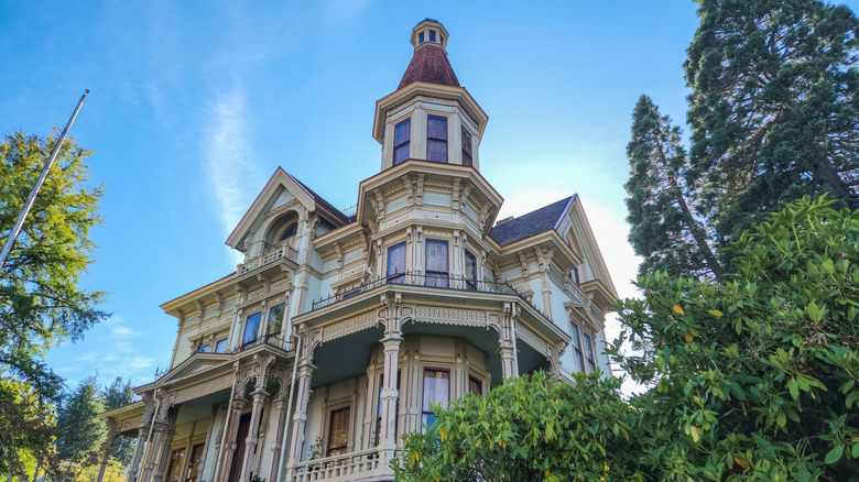 Flavel House Museum in Astoria, Oregon