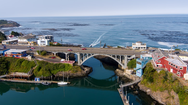 Harbor of Depoe Bay