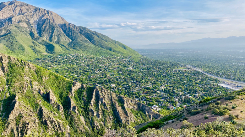 View from Millcreek Canyon