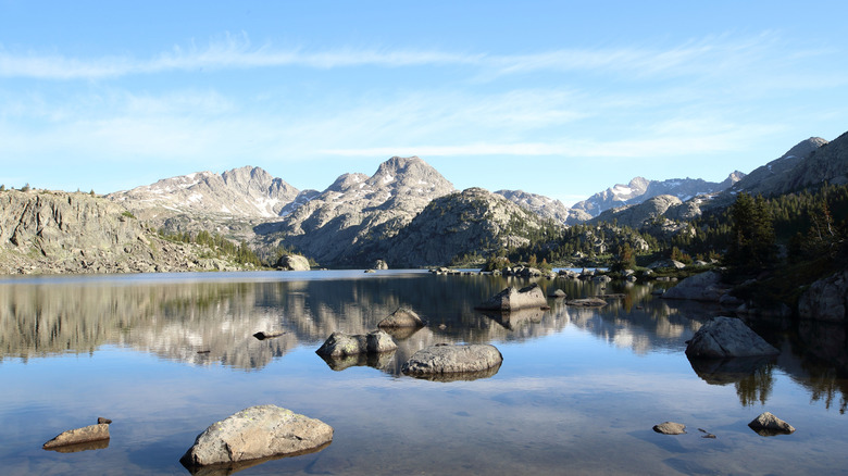 Cook Lake in Wyoming