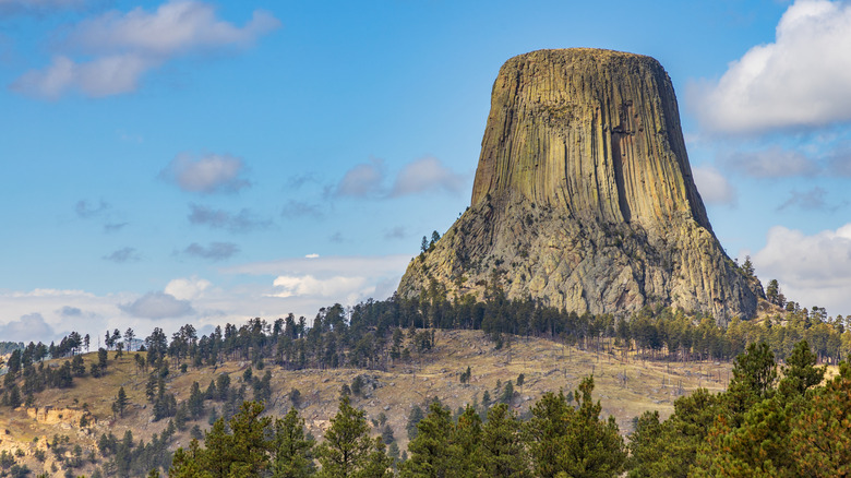 Devils Tower National Monument in Wyoming.