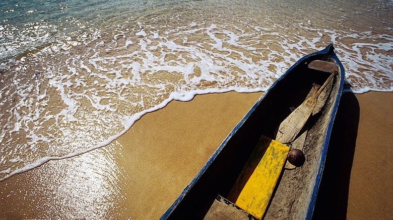 Boat in Guna Yala