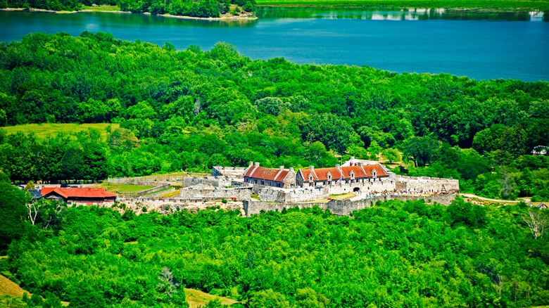 Fort Ticonderoga, a stop on the Lakes to Locks Passage All-American Road