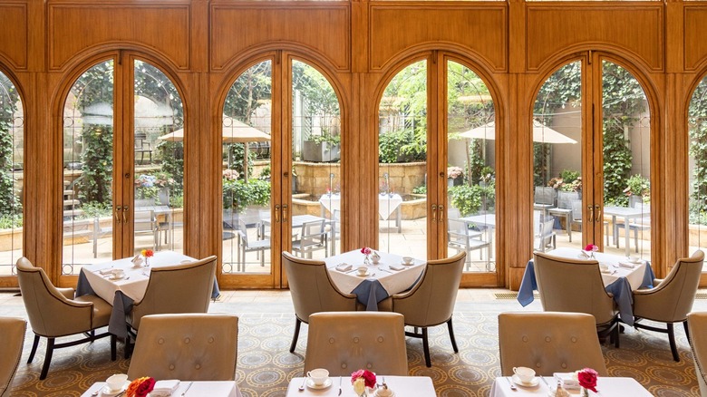 Mary Cassatt Tea Room at the Rittenhouse Hotel in Philadelphia