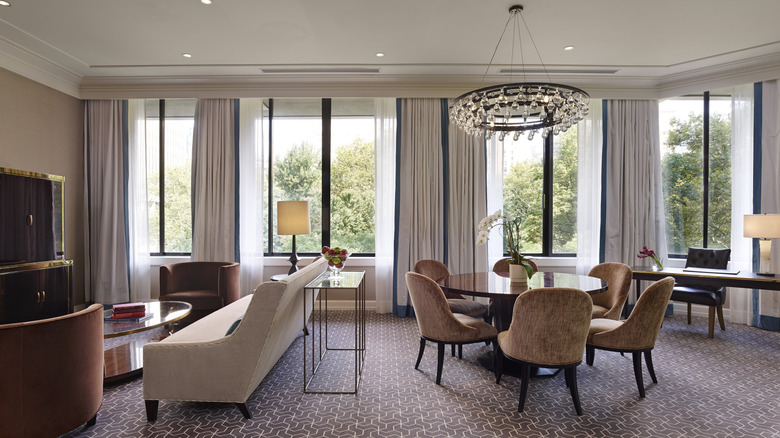 The Premier Park Suite at the Rittenhouse Hotel in Philadelphia