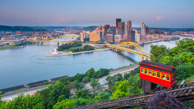 Pittsburgh View with Incline