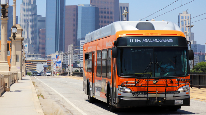 LA Metro bus in Los Angeles