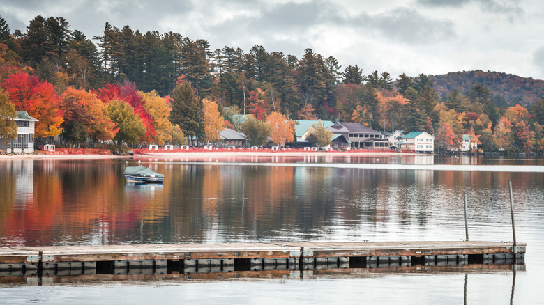 Lakefront town of Wells, NY