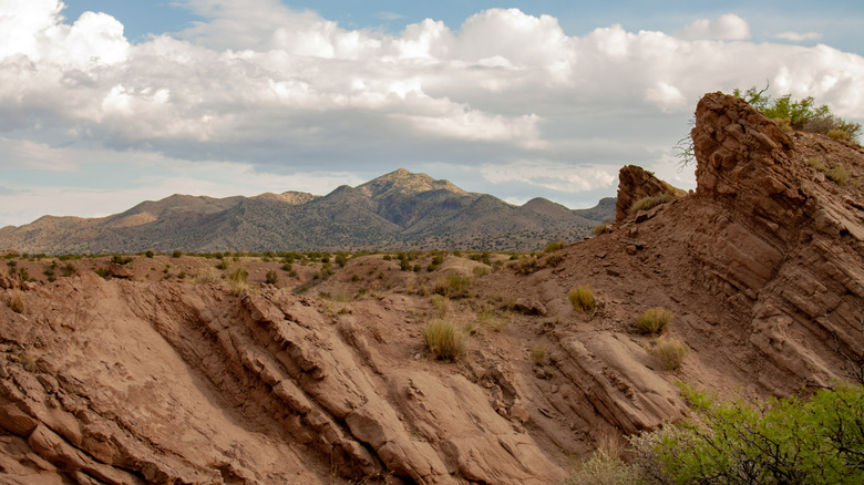 Socorro Mountain in New Mexico