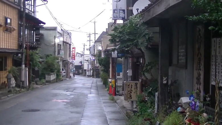 Yudanaka onsen street