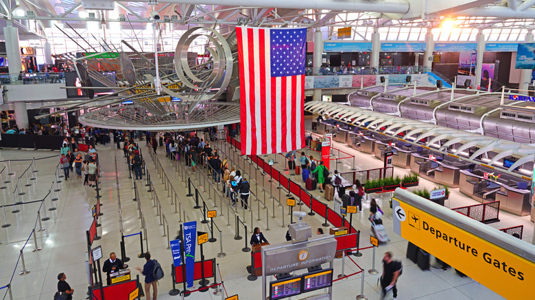 A photograph of JFK airport