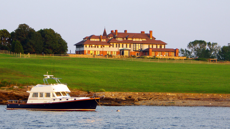 Newport Rhode Island boat mansion hammersmith farm