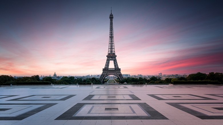 the Eiffel Tower, Paris.