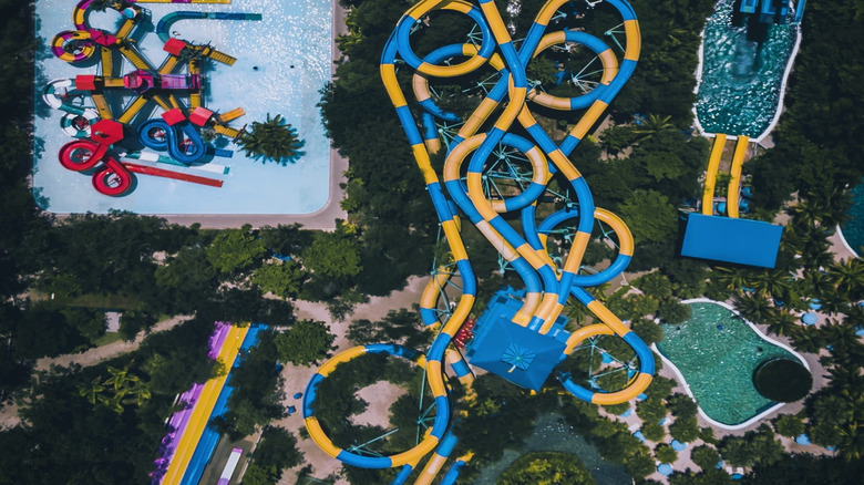 Longest waterslide at ESCAPE Penang