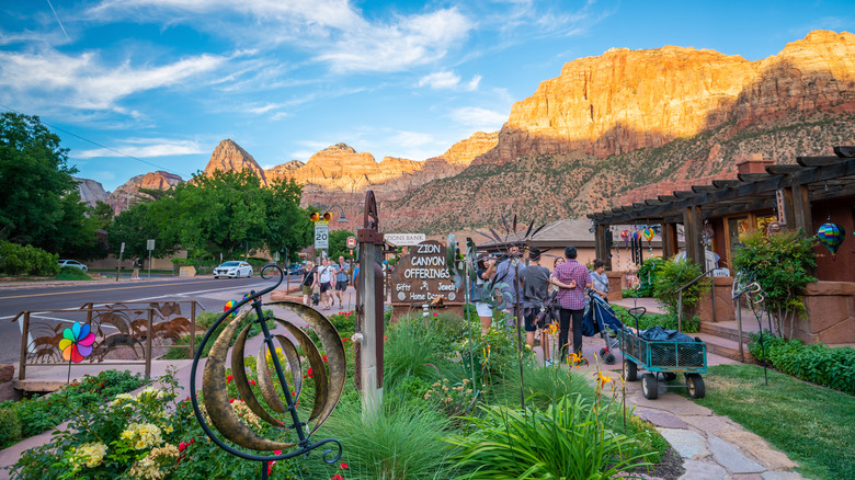 Springdale, Utah town landscape