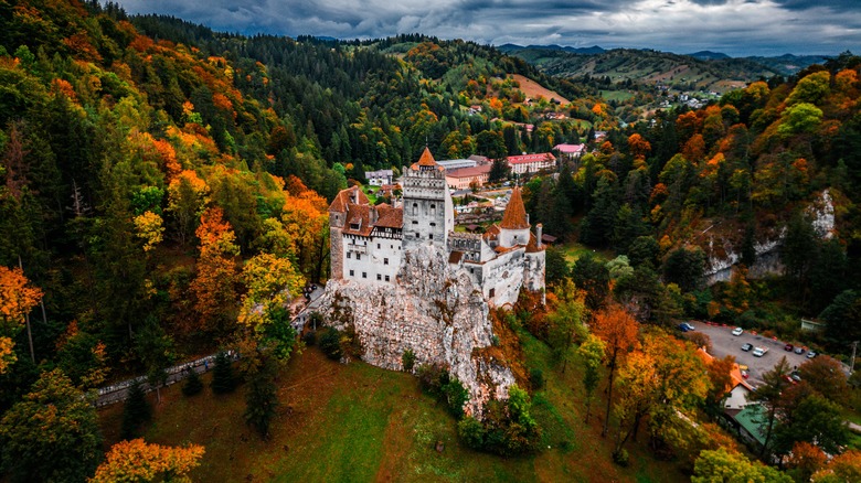 Bran Castle and Bran, Romania