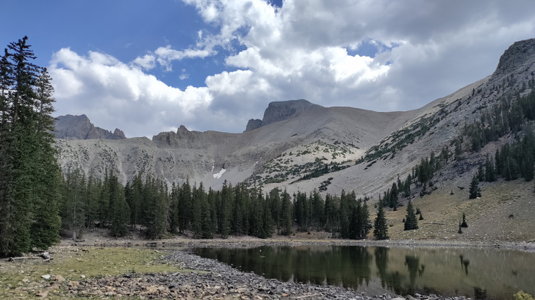 Mountain valley landscape at Great Basin National Park