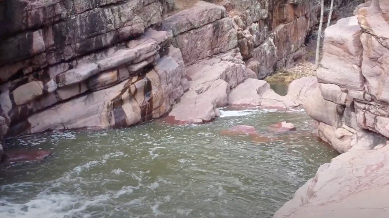 Waters of Christopher Creek Canyon