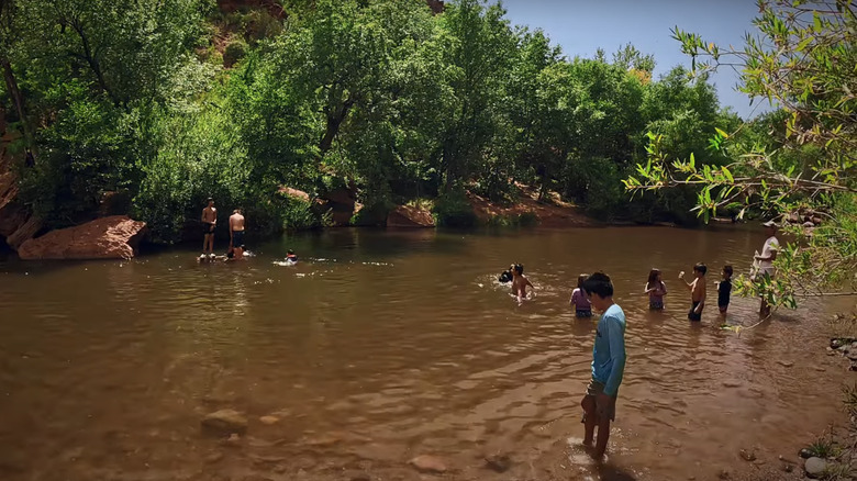 Crescent Moon Picnic Site pool