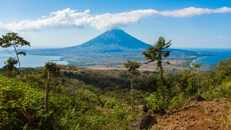 View of Concepcion volcano, Ometepe, Nicaragua