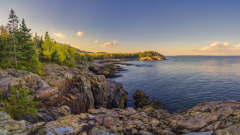 Acadia National Park coastal view