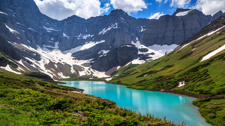 Glacier National Park valley river