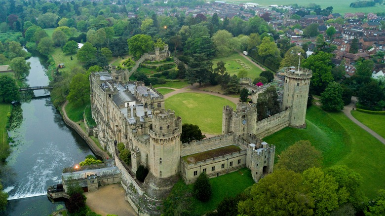 Warwick Castle on the River Avon