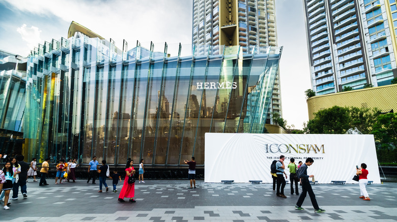 Exterior of Hermes at IconSiam