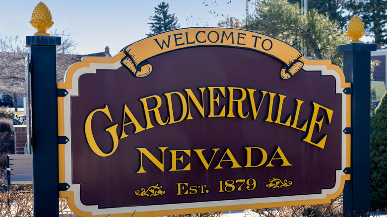 gardnerville, nevada sign