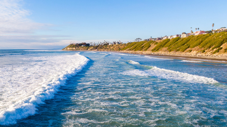 Aerial view of Encinitas, California