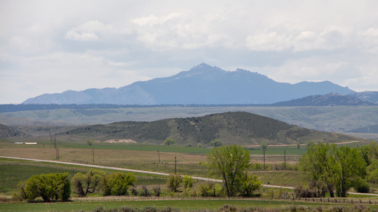 Laramie Peak in daylight